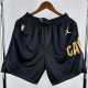 23-24 Cleveland Cavaliers Black Edition Top Quality NBA Pants (Trapeze Edition) 飞人版