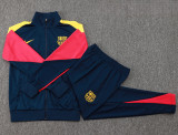 24-25 BAR Royal blue Jacket Tracksuit #A752