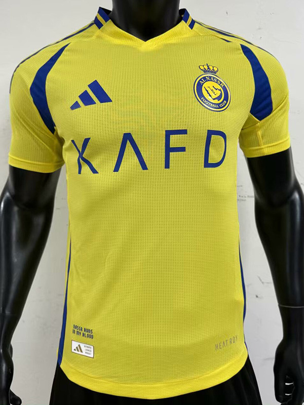 24-25 AL-Nassr Home Player Version Soccer Jersey