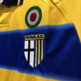 1999-2000 Parma Away Yellow Retro Soccer Jersey