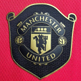 2019-2020 Man Utd Home Long Sleeve Retro Soccer Jersey (长袖)