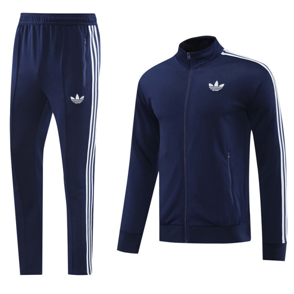 2024 AD Royal Blue Jacket Tracksuit #AJ19