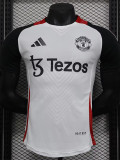 25-26 Man Utd White Black Player Version Training shirts