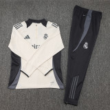 24-25 RMA Beige Kids Half Pull Tracksuit (童装)(半拉链)