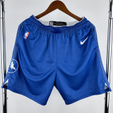 23-24 TIMBERWOLVES Blue City Edition Top Quality NBA Pants
