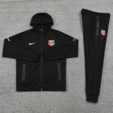 24-25 BAR Black Hoodie Jacket Tracksuit #01