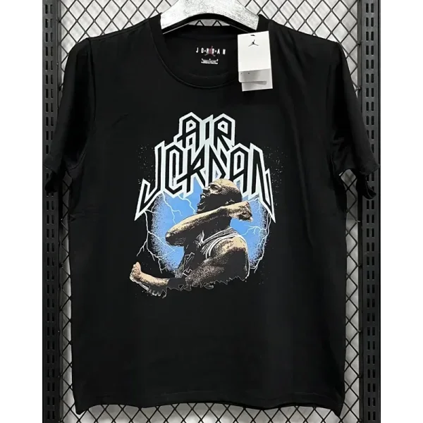 T281 Jordan Black High Quality Casual T-Shirt