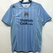 2007-2008 Man City Home Retro Soccer Jersey