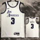 22-23 LAKERS DAVIS #3 White City Edition Top Quality Hot Pressing NBA Jersey