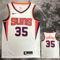 SUNS DURANT #35 White Top Quality Hot Pressing NBA Jersey