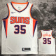 SUNS DURANT #35 White Top Quality Hot Pressing NBA Jersey