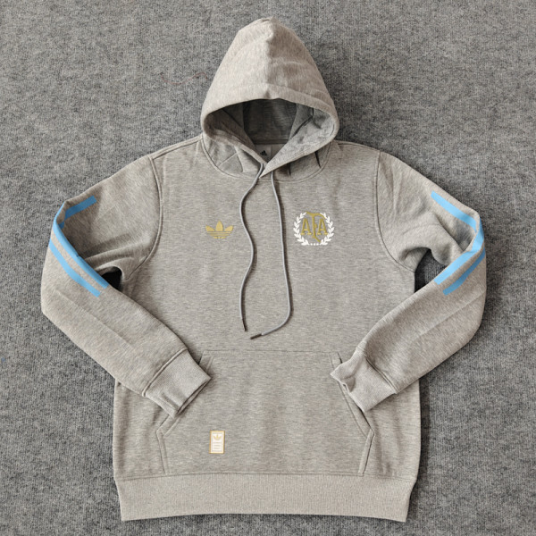 24-25 Argentina Grey Hoody 灰色(加绒)
