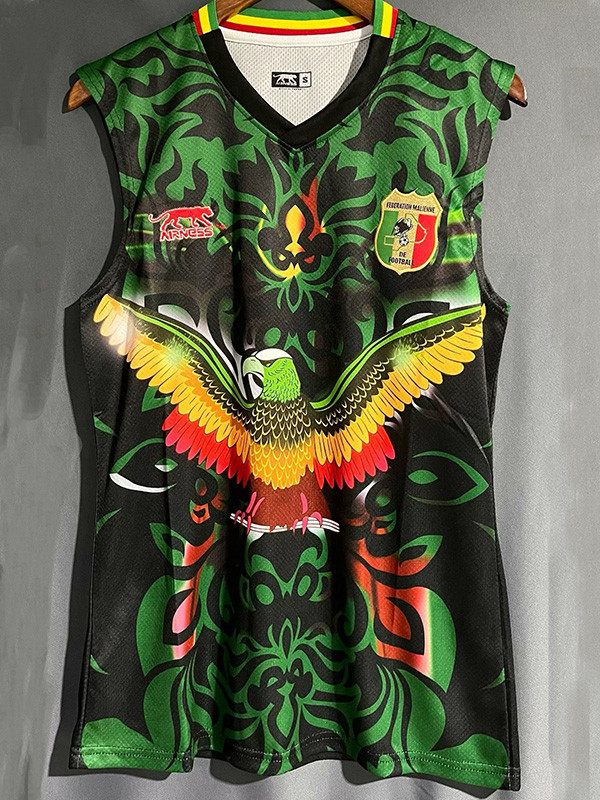 2023 Mali Black Green Vest (黑绿花)