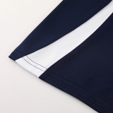 2024 AD Royal Blue Half Pull Tracksuit #AB06 (半拉链)