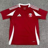 24-25 Qatar Home Fans Soccer Jersey
