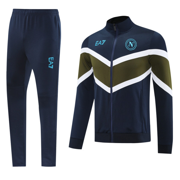 24-25 Napoli Royal blue Jacket Tracksuit #02