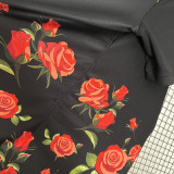 2023 Japan Black Special Edition Training Shirts (玫瑰花)