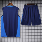 24-25 AL-Nassr Royal Blue Tank top and shorts suit