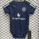 24-25 Man Utd Away Baby Infant Crawl Suit