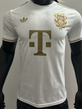 24-25 Bayern White 125th Anniversary Player Version Soccer Jersey