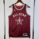 23-24 ALL-STAR GEORGE #13 Red Top Quality Hot Pressing NBA Jersey