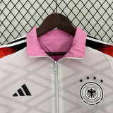 24-25 Germany Pink & White Double Sided Windbreaker (双面风衣)