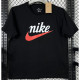 T230 NK Black High Quality Casual T-Shirt