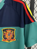 2010 Spain Lake Blue GoalKeeper Retro Soccer Jersey