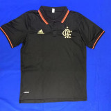 24-25 Flamengo Black Polo Short Sleeve