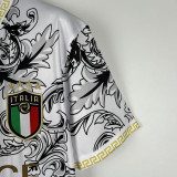 2023 Italy Special Edition White Training Shirts  #PM
