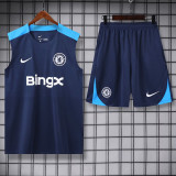 24-25 CHE Royal blue Tank top and shorts suit