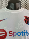 24-25 BAR White Casual style Player Version Training Shirts