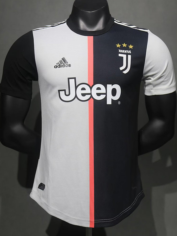 2019-2020 JUV Home Player Version 球员 Retro Soccer Jersey