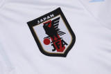 24-25 Japan White Half Pull Tracksuit (半拉链)(悟空)