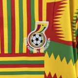 23-24 Ghana Yellow Fans Soccer Jersey