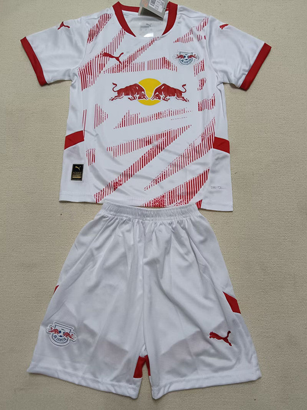 24-25 RB Leipzig Home Kids Soccer Jersey