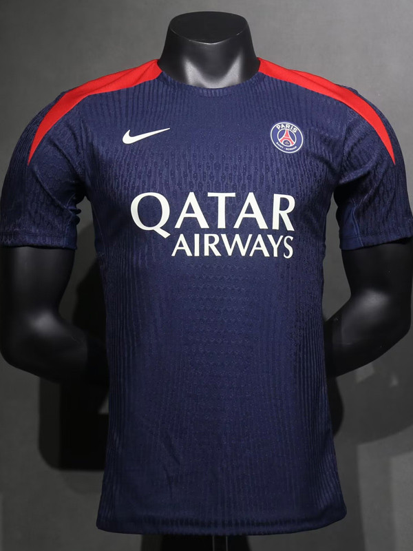24-25 PSG Blue Player Version Training shirts