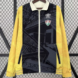 24-25 Fluminense khaki & Black Double Sided Windbreaker (双面风衣)