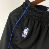 23-24 Dallas Mavericks Black City Edition Top Quality NBA Pants