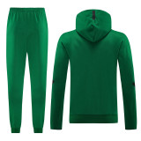2024 AD Green Hoodie Jacket Tracksuit #AM05