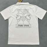 24-25 BAR White Commemorative Edition Fans Soccer Jersey
