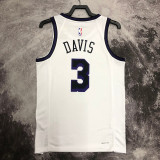 22-23 LAKERS DAVIS #3 White City Edition Top Quality Hot Pressing NBA Jersey