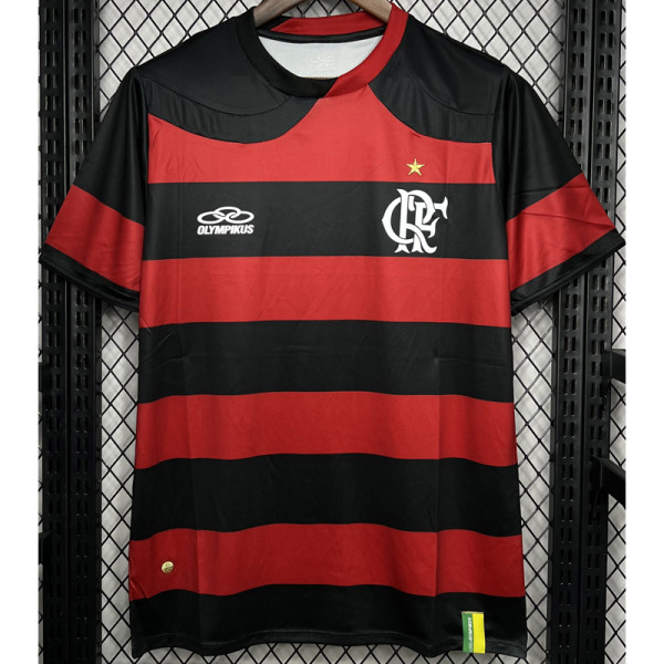 2009-2010 Flamengo Home Retro Soccer Jersey
