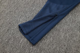 24-25 Marseille Royal blue Half Pull Tracksuit (半拉链)