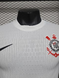 24-25 Corinthians Home Player Version Soccer Jersey
