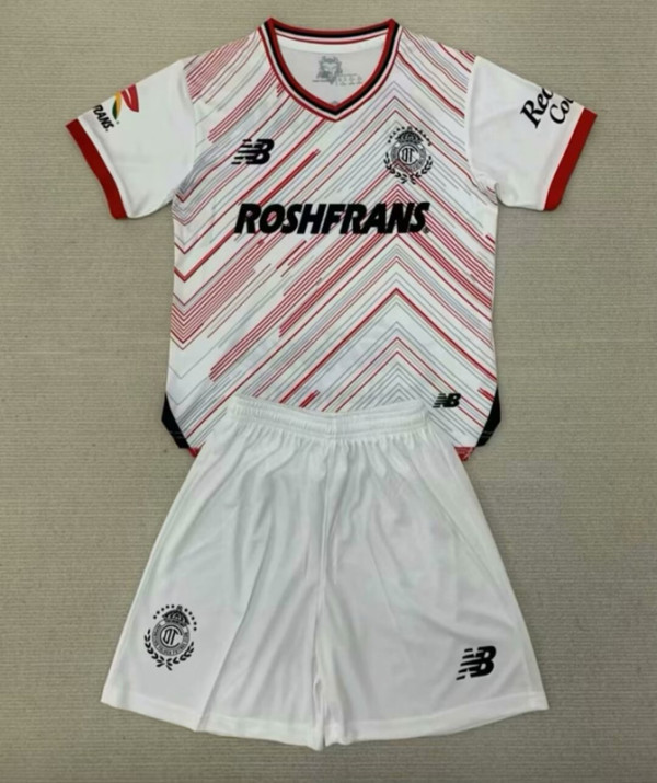 24-25 Toluca Away Kids Soccer Jersey