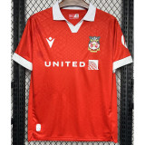 24-25 Wrexham FC Home Fans Soccer Jersey