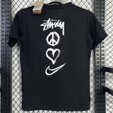 T126 联名 Black High Quality Casual T-Shirt
