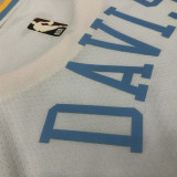 22-23 LAKERS DAVIS #3 White Top Quality Hot Pressing NBA Jersey (Retro Logo)