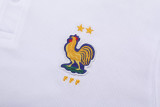 25-26 France White Polo Tracksuit